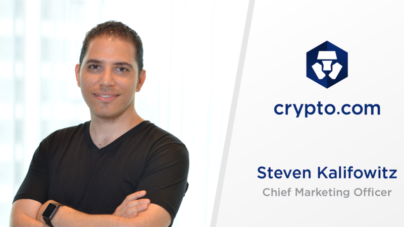Crypto.com Nomina Steven Kalifowitz Direttore Marketing