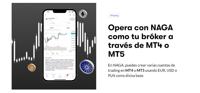 Software de trading de NAGA