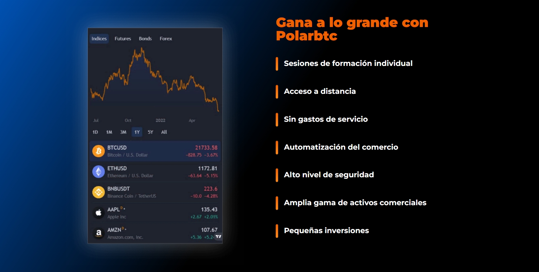 Polarbtc sitio web