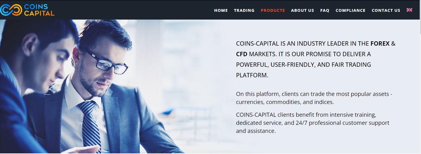 Coins Capital Trading Assets