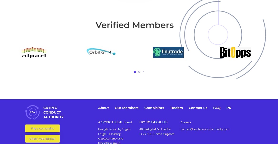 Crypto Conduct Authority Members