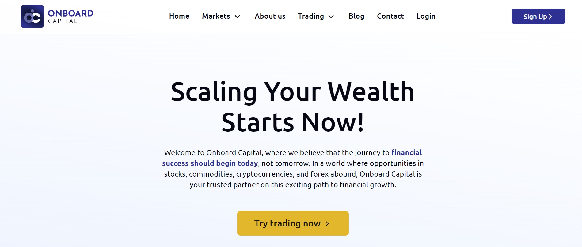 OnBoardCapital website