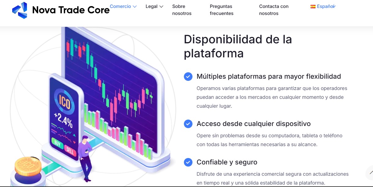 Novatradecore Trading Platform