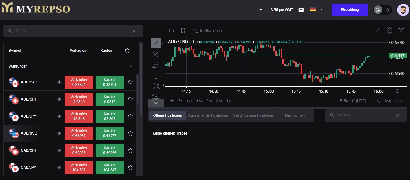 Myrepso Trading Platform